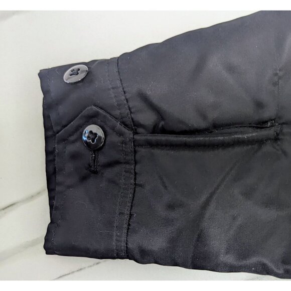 Men’s Gap Black Jacket Y2K Vintage Size Medium - Picture 4 of 5